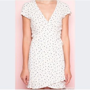 Brandy Melville floral wrap dress